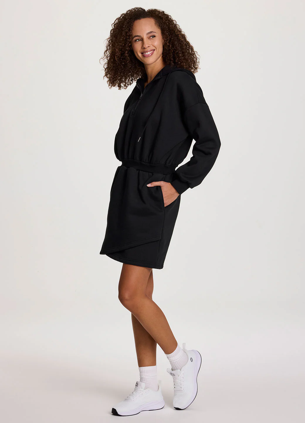 Everyday Fleece Hoodie Dress - Image 4