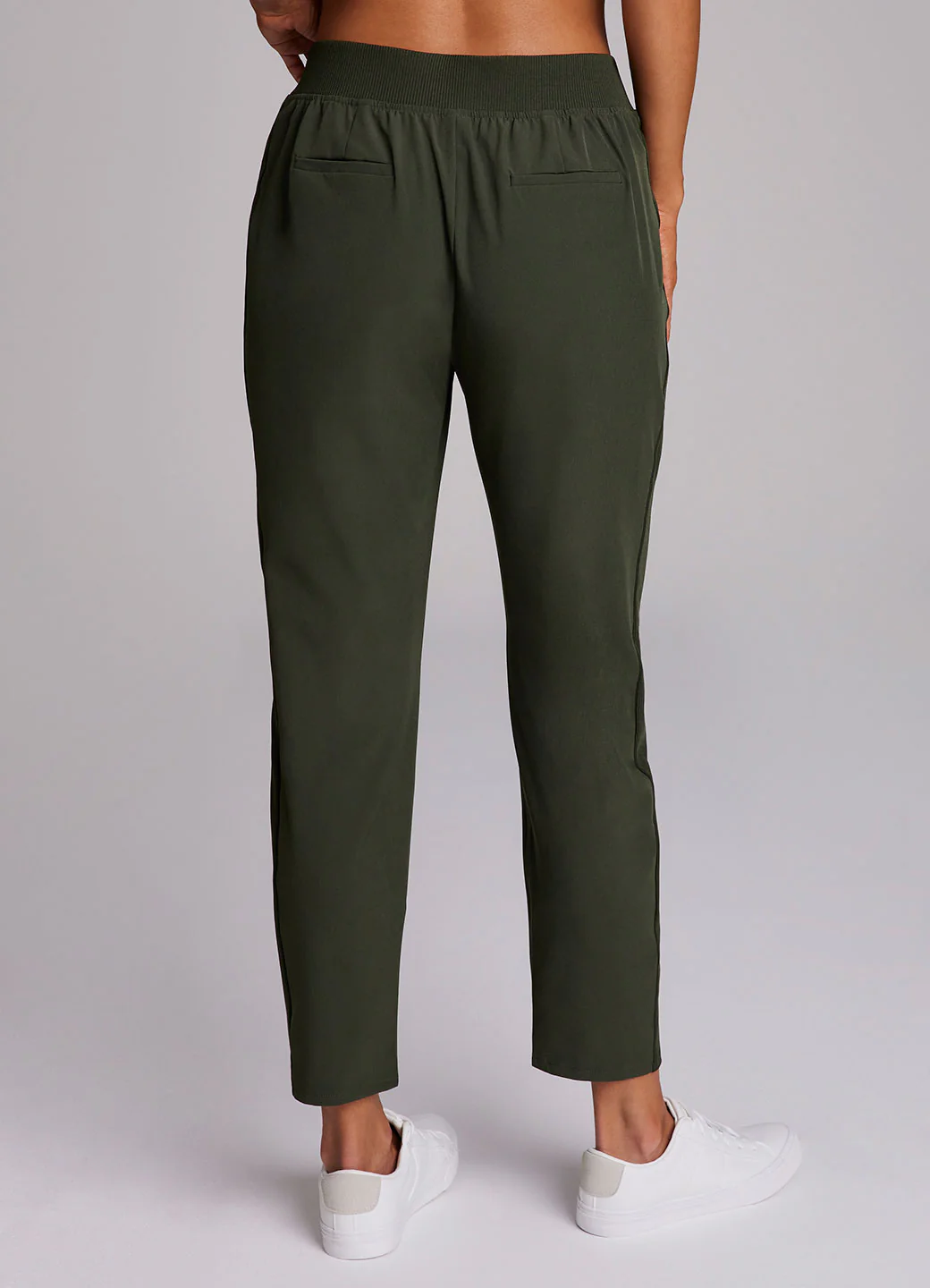 City Stretch Ribbed Ankle Pant - Image 5