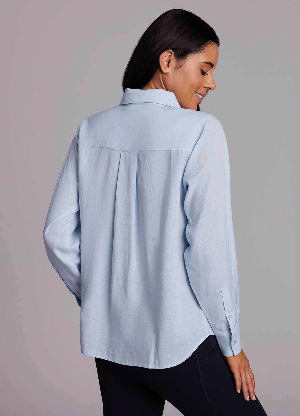 Laidback Linen Button Down Shirt - Image 14