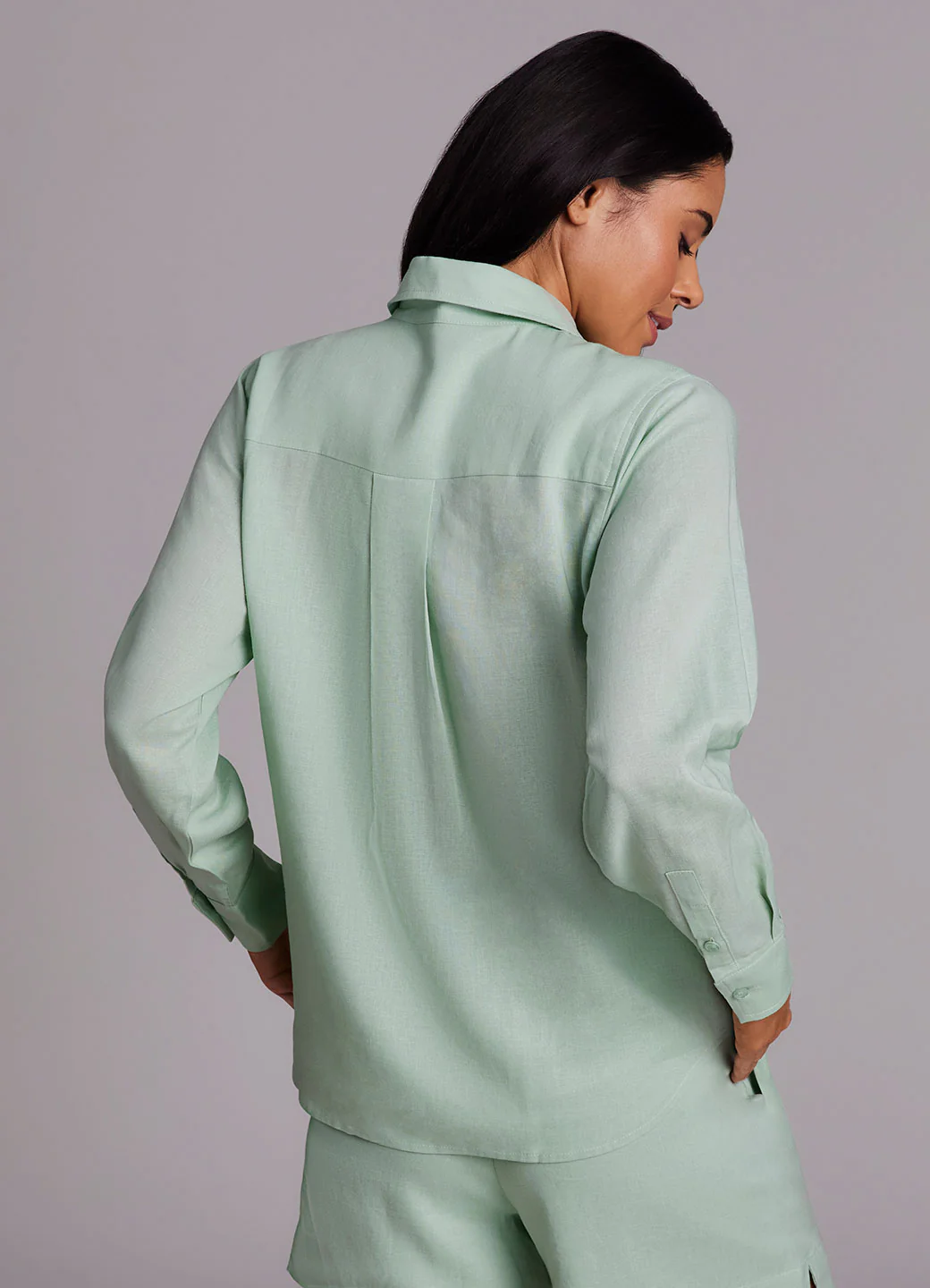 Laidback Linen Button Down Shirt - Image 23