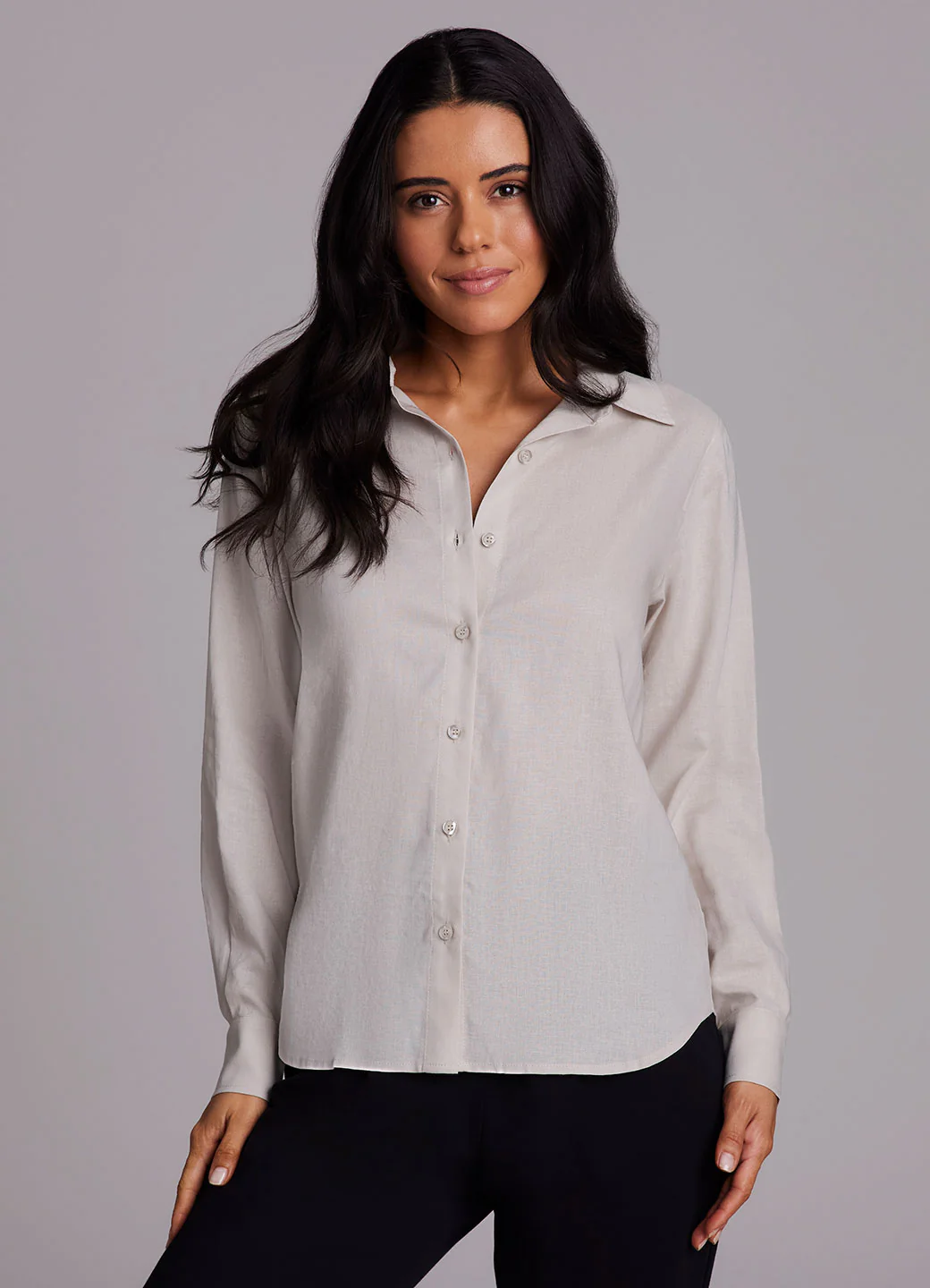 Laidback Linen Button Down Shirt - Image 25