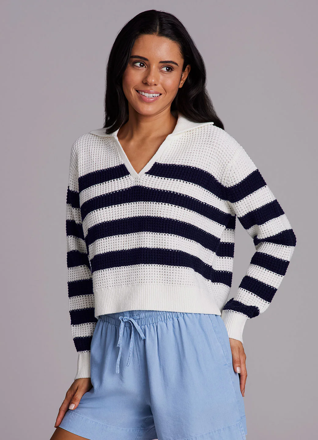 Marina Striped Sweater - Image 2