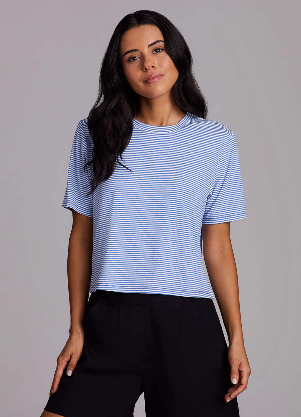 Perfect Boxy Striped Tee - Image 3
