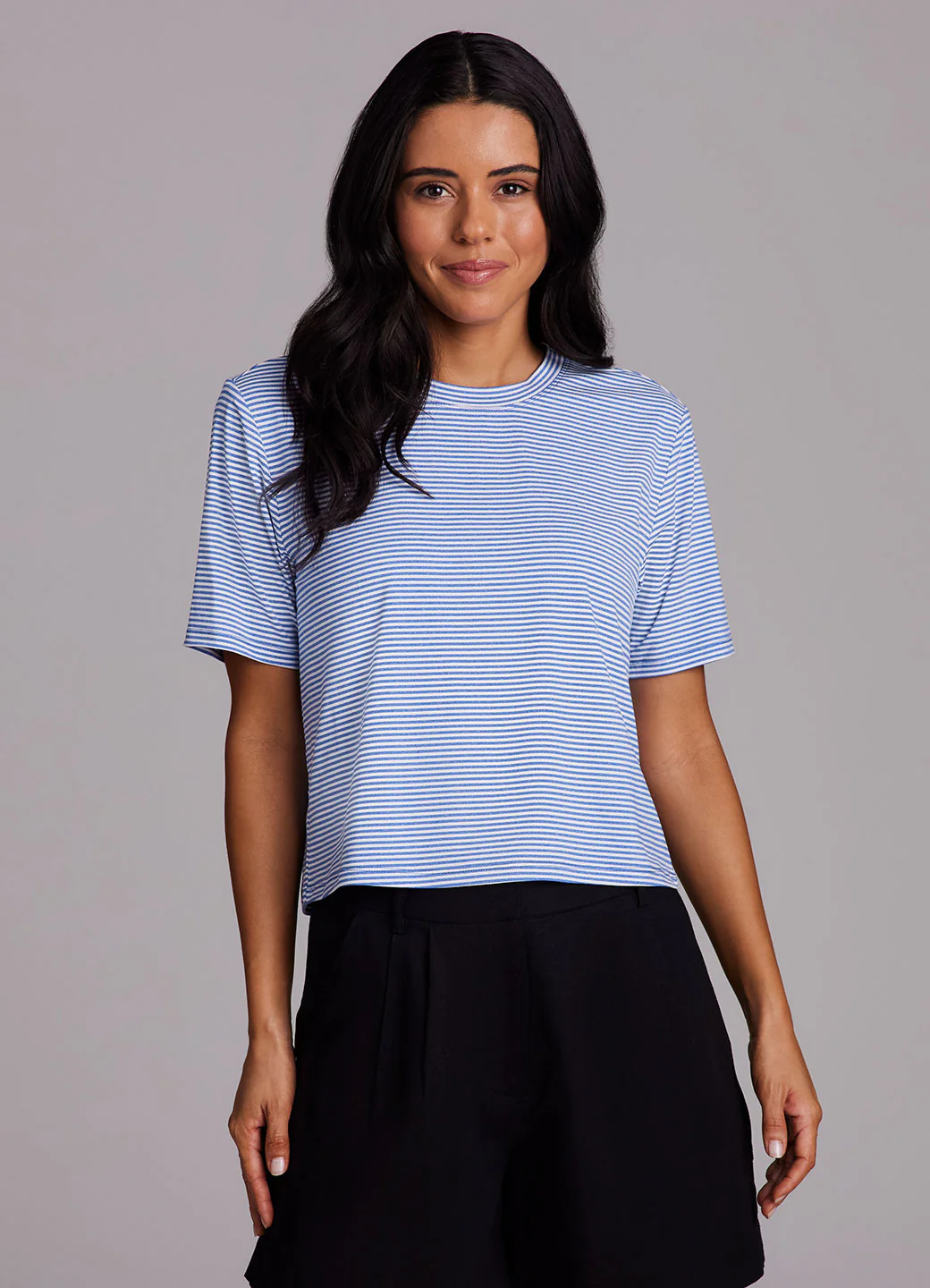 Perfect Boxy Striped Tee - Image 5