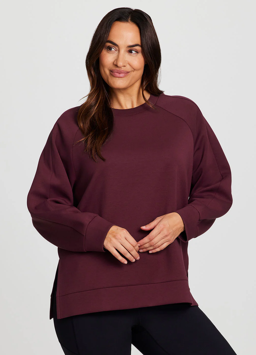 Plus LuxeSoft Crewneck Tunic - Image 7
