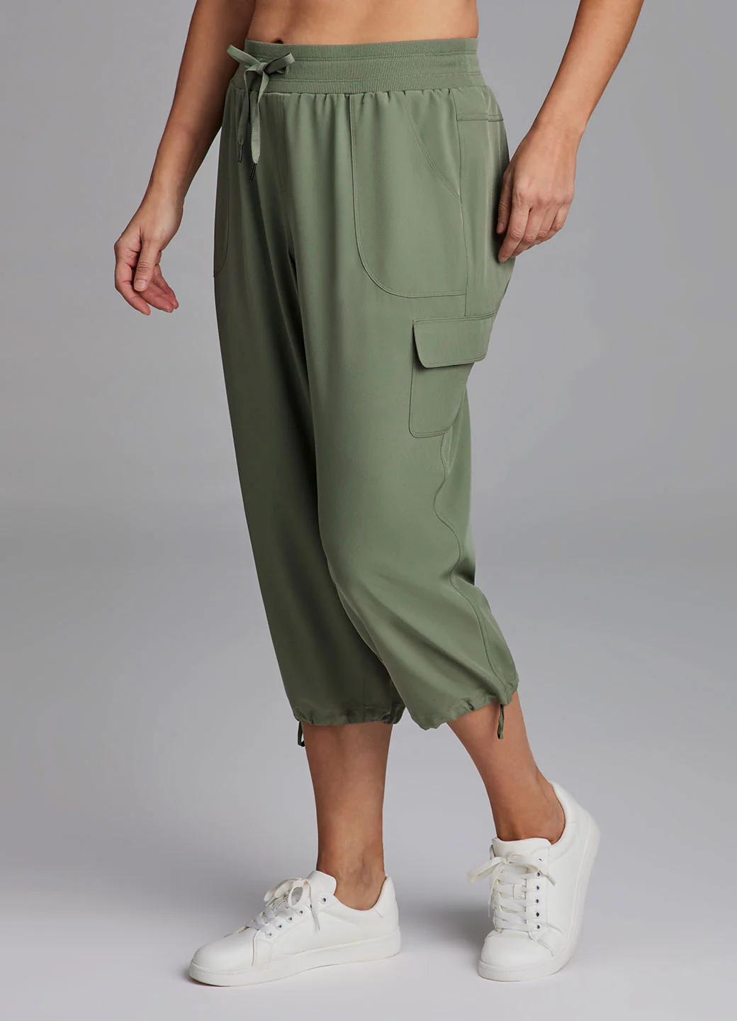 Plus City Stretch Anywhere Cargo Capri - Image 16