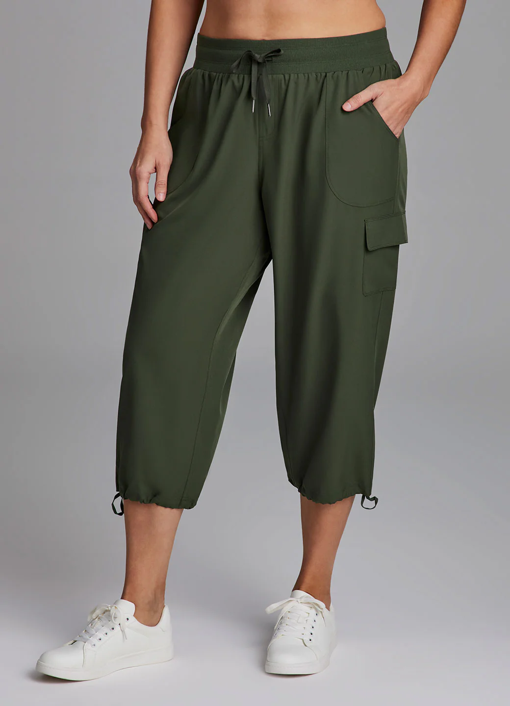 Plus City Stretch Anywhere Cargo Capri - Image 24