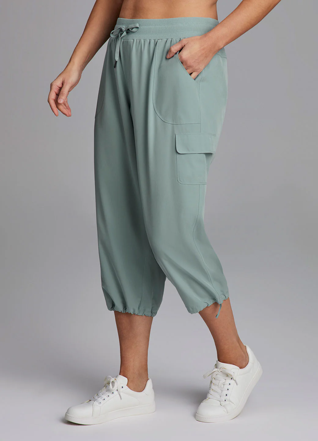 Plus City Stretch Anywhere Cargo Capri - Image 29