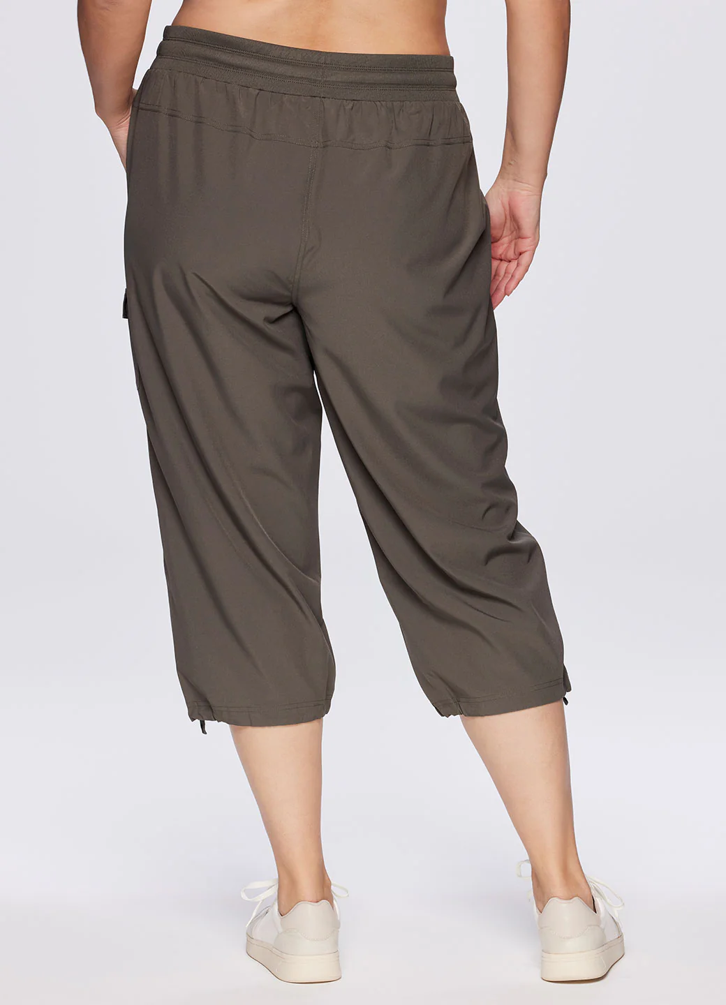 Plus City Stretch Anywhere Cargo Capri - Image 3