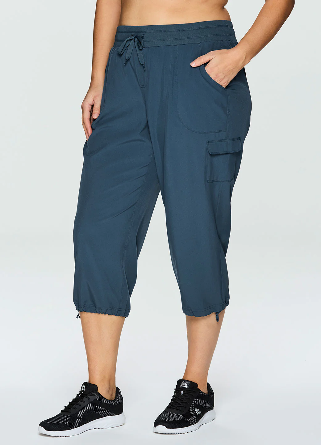 Plus City Stretch Anywhere Cargo Capri - Image 32