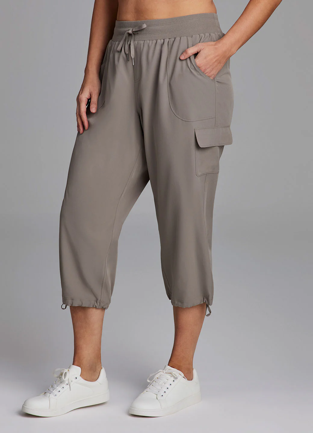 Plus City Stretch Anywhere Cargo Capri - Image 41