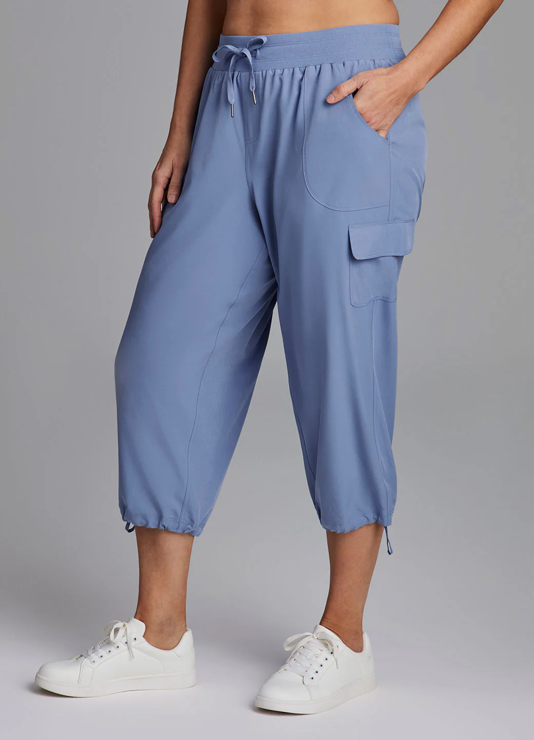 Plus City Stretch Anywhere Cargo Capri - Image 47