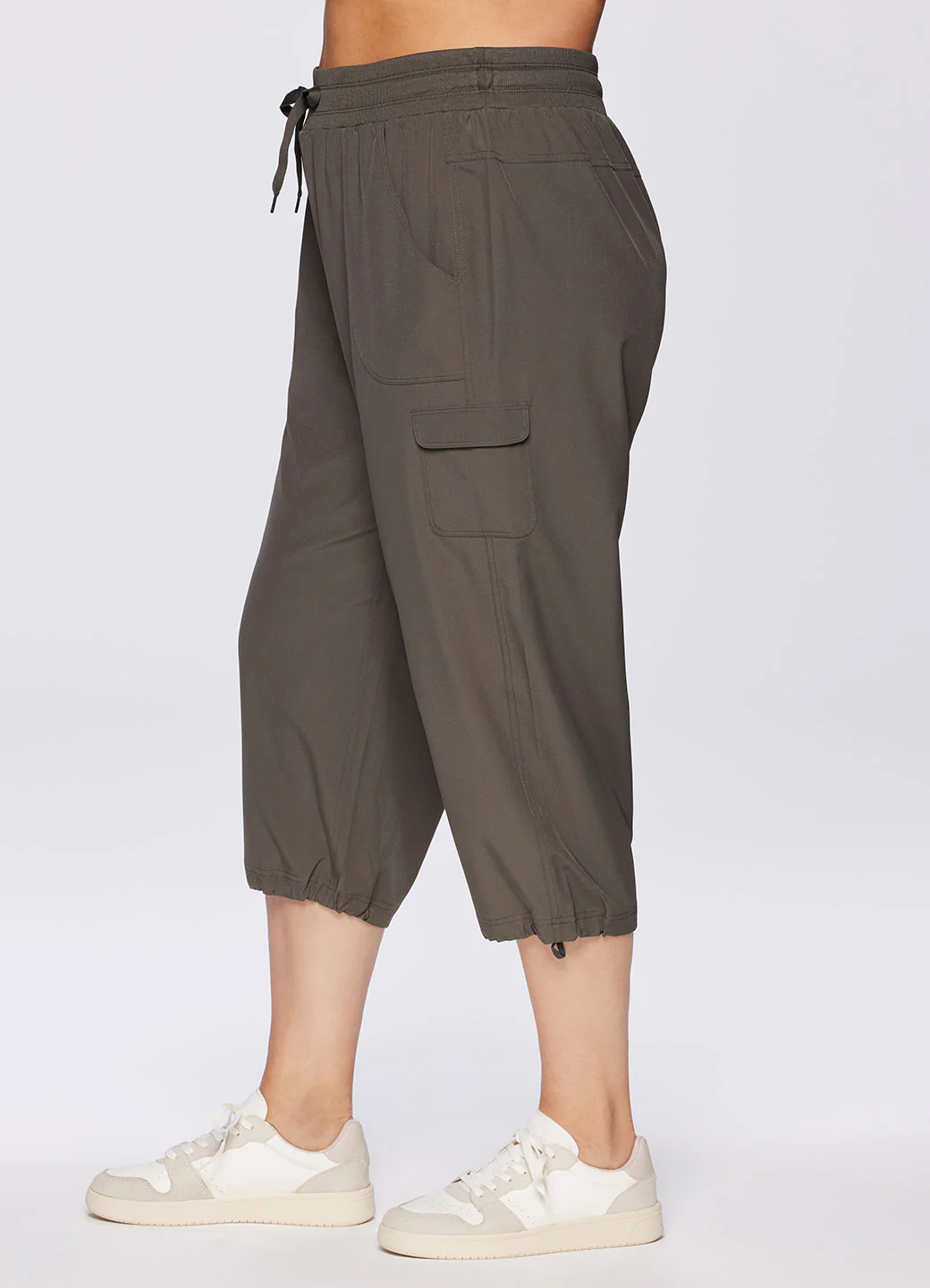 Plus City Stretch Anywhere Cargo Capri - Image 5