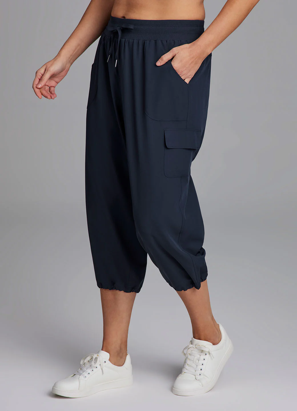 Plus City Stretch Anywhere Cargo Capri - Image 8