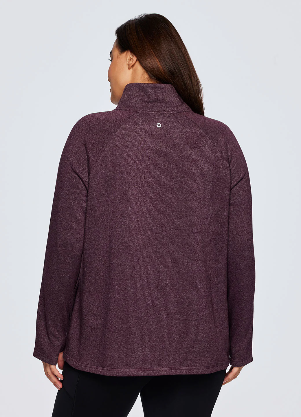 Plus Prime Ready To Roll Fleece Zip Mock Neck Pullover - Image 18