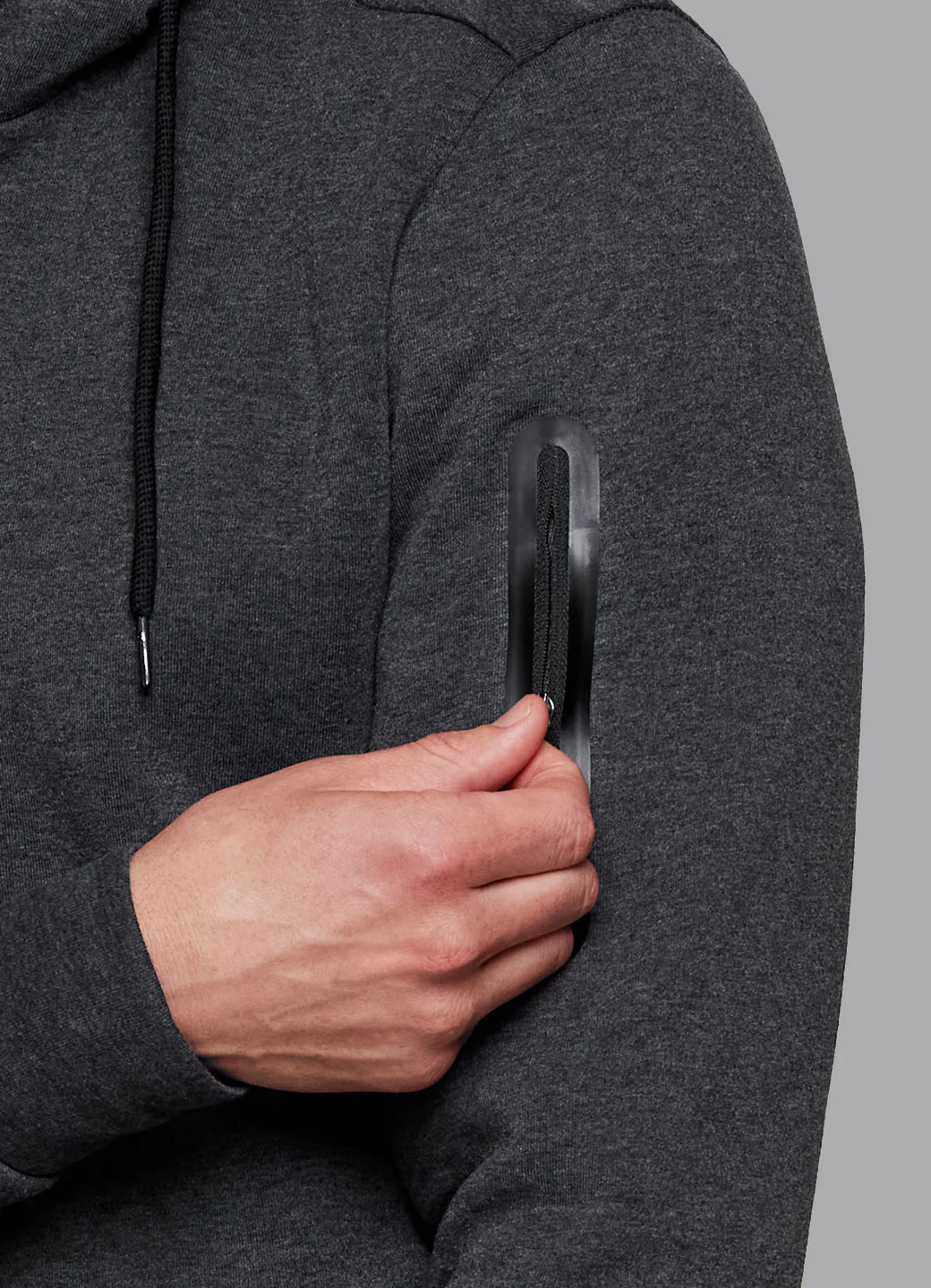 Prime Contrast Quarter Zip Fleece Sweatshirt - Image 21