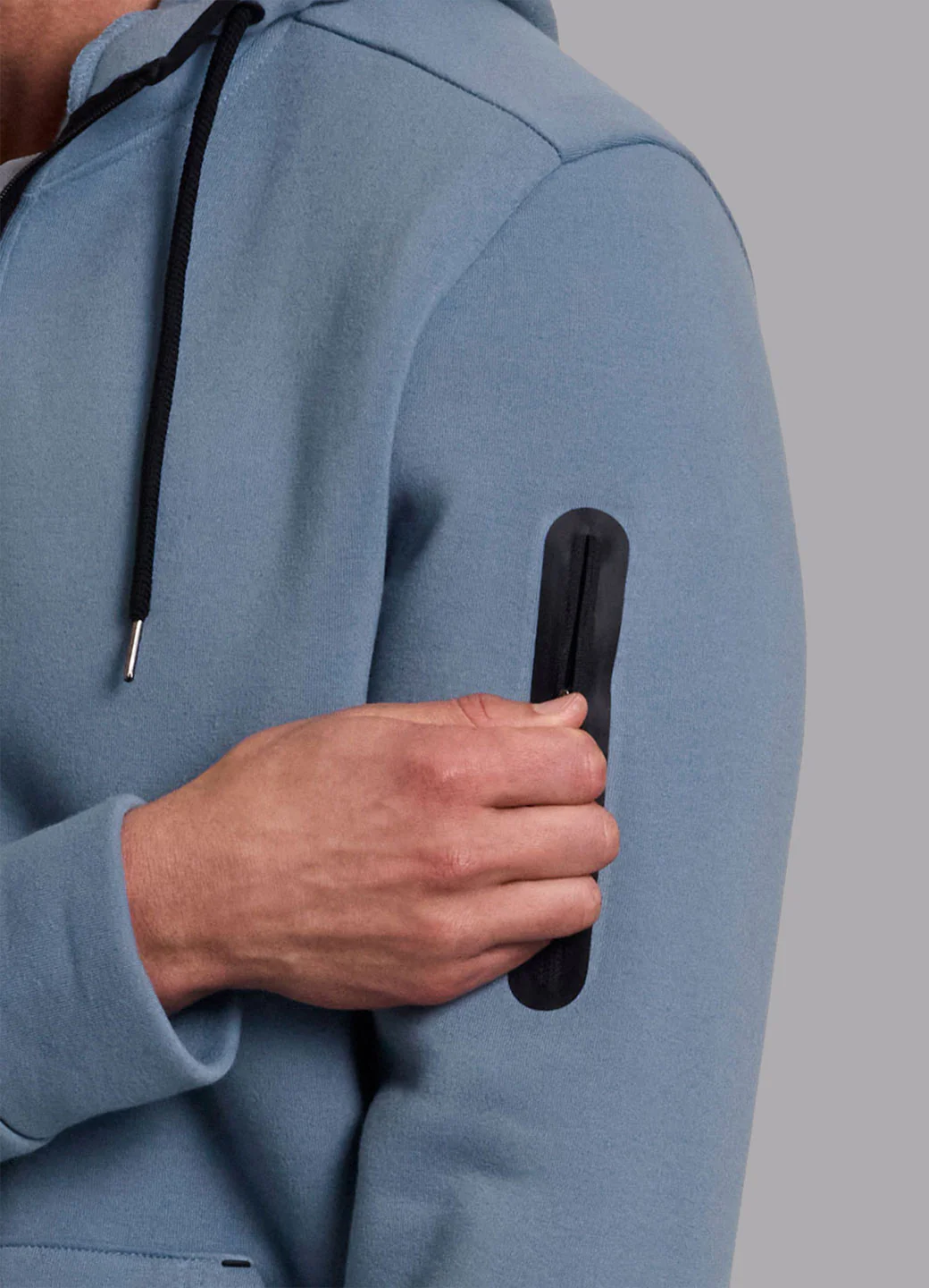Prime Contrast Quarter Zip Fleece Sweatshirt - Image 26