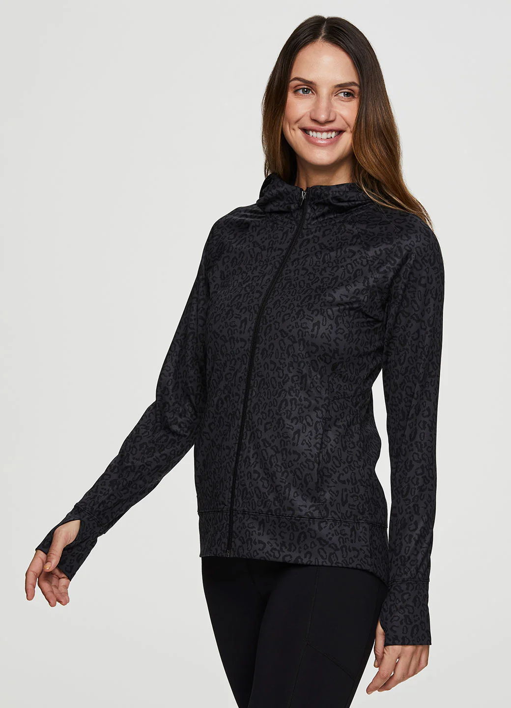 Prime Leopard Super Soft Hoodie Jacket - Image 3