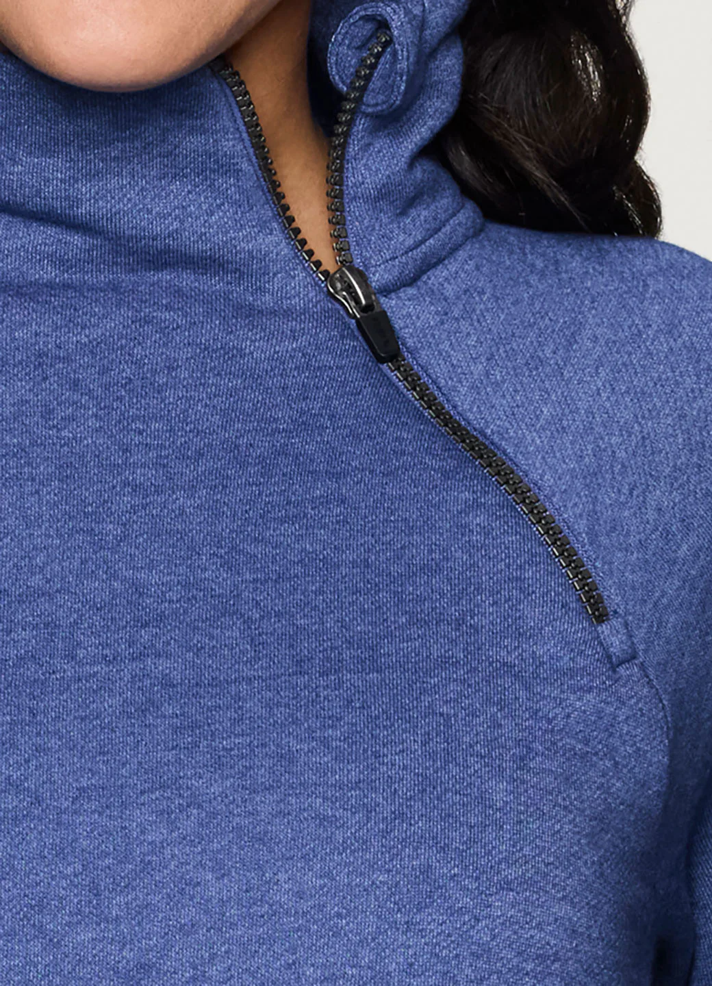 Prime Ready To Roll Fleece Zip Mock Neck Pullover - Image 50