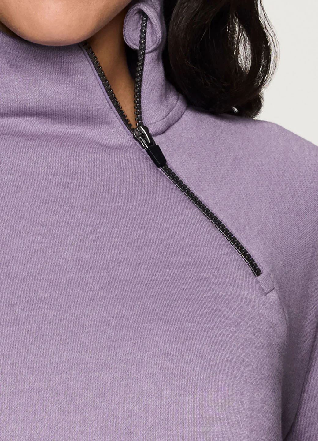 Prime Ready To Roll Fleece Zip Mock Neck Pullover - Image 65