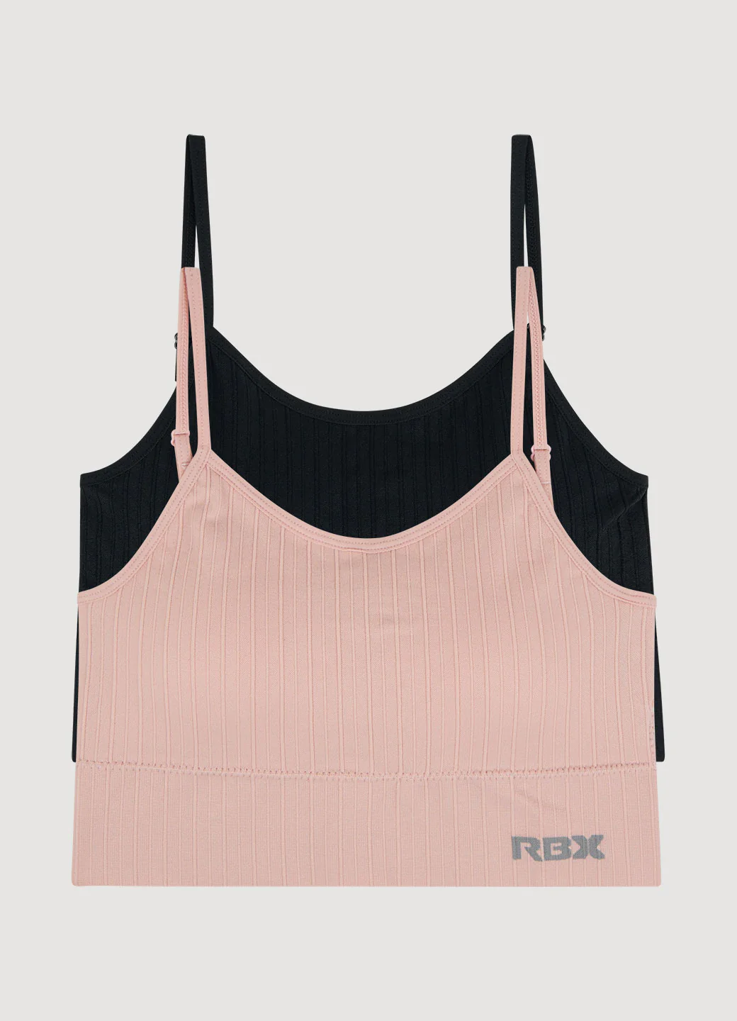 Seamless Ribbed Bralette 2-Pack