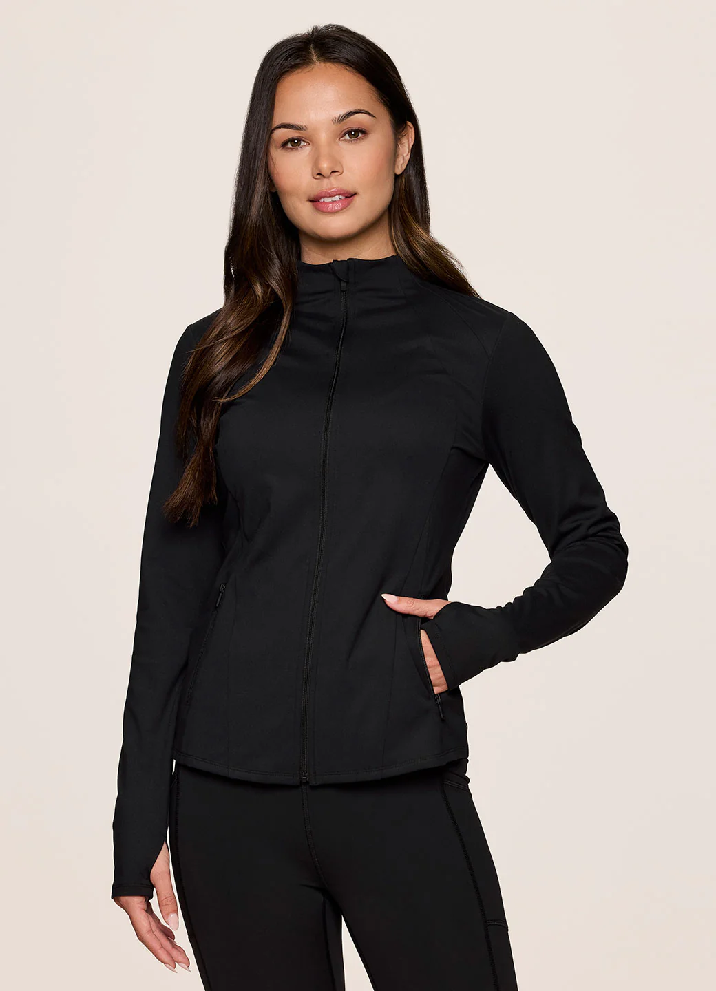 Studio Daily Super Soft Mock Neck Jacket - Image 10