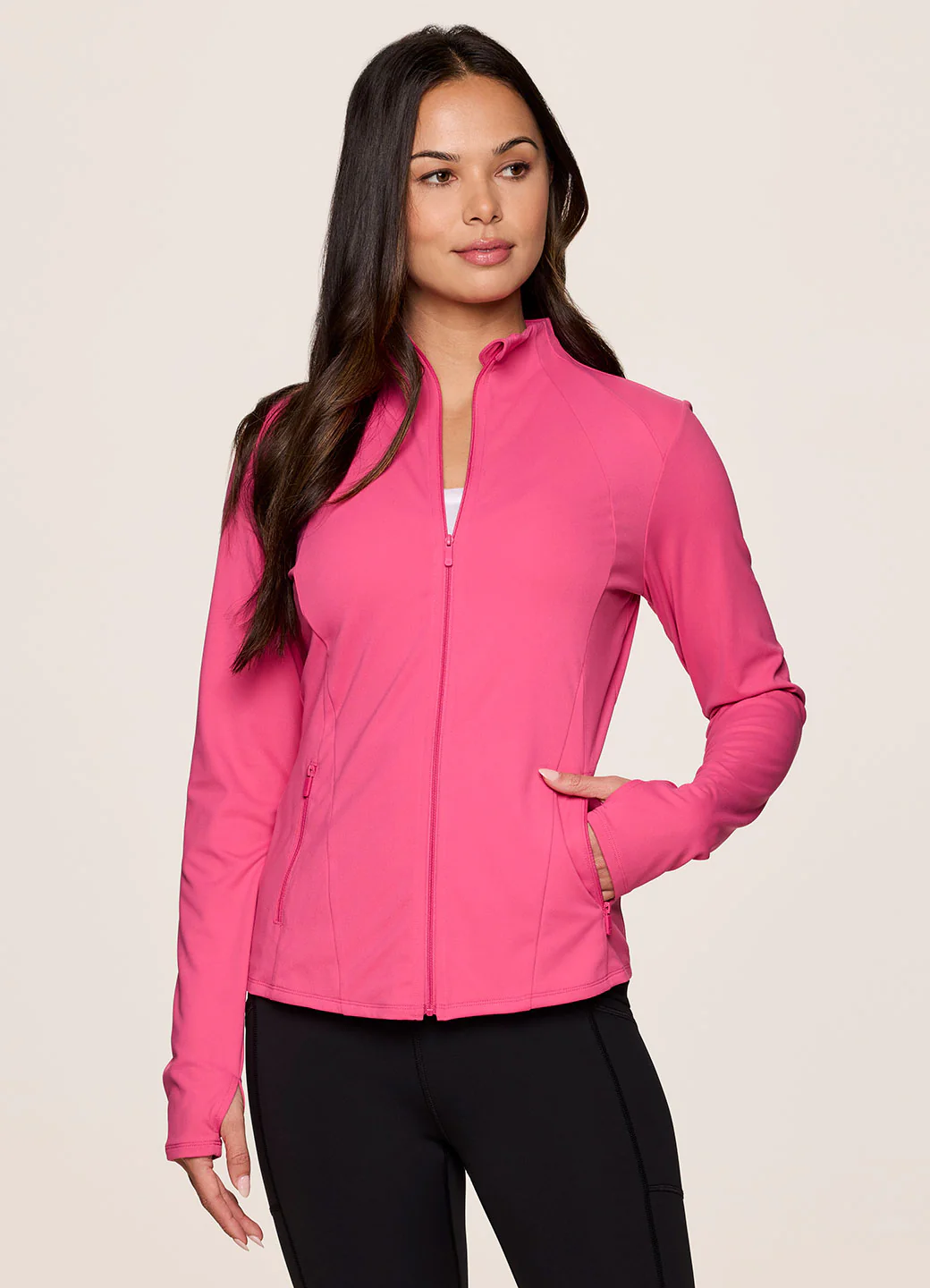 Studio Daily Super Soft Mock Neck Jacket - Image 16