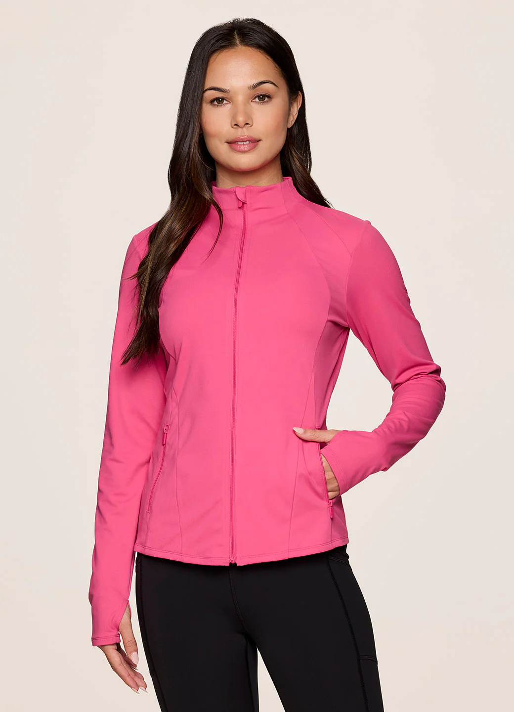 Studio Daily Super Soft Mock Neck Jacket - Image 20
