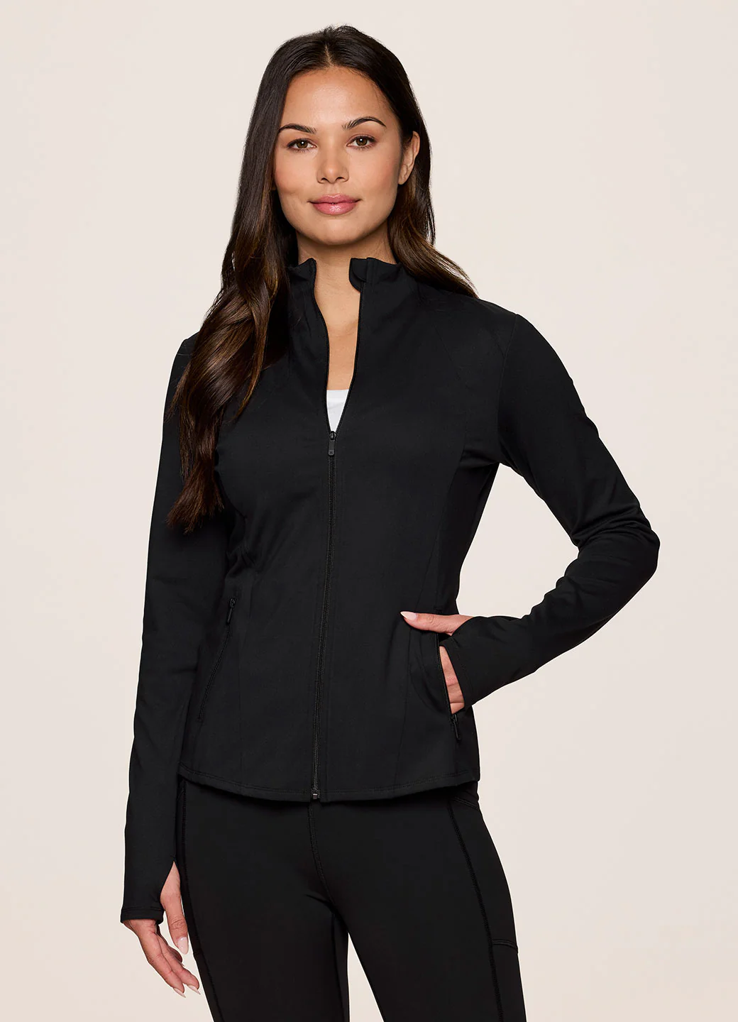 Studio Daily Super Soft Mock Neck Jacket - Image 6