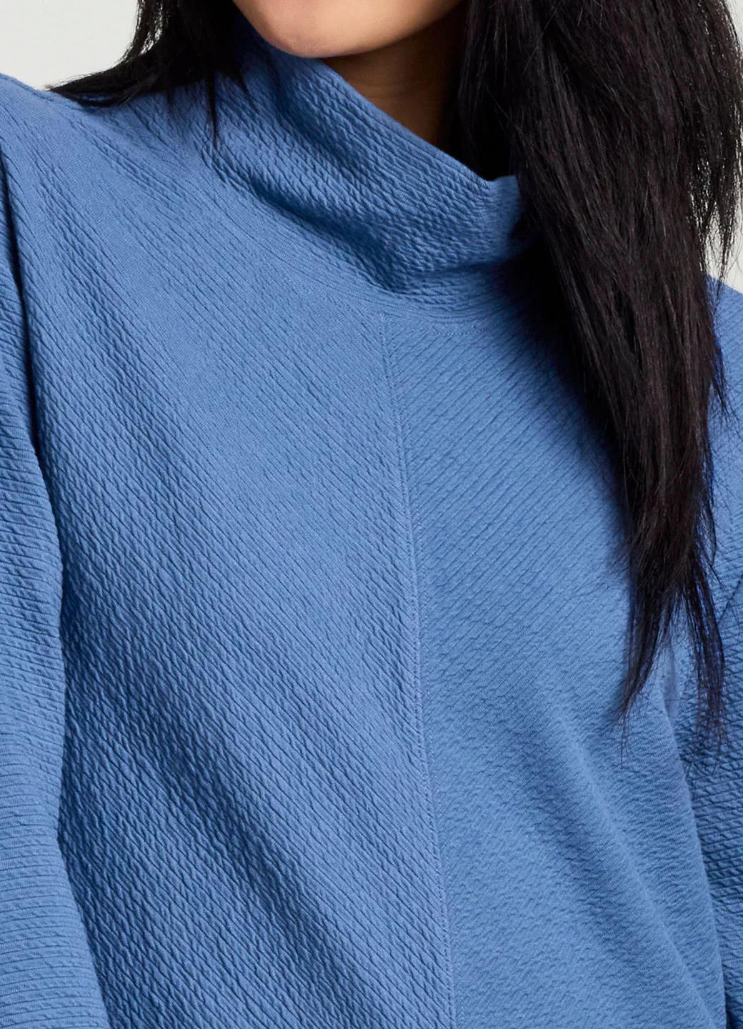 Studio Jacquard Mock Neck Pullover - Image 11
