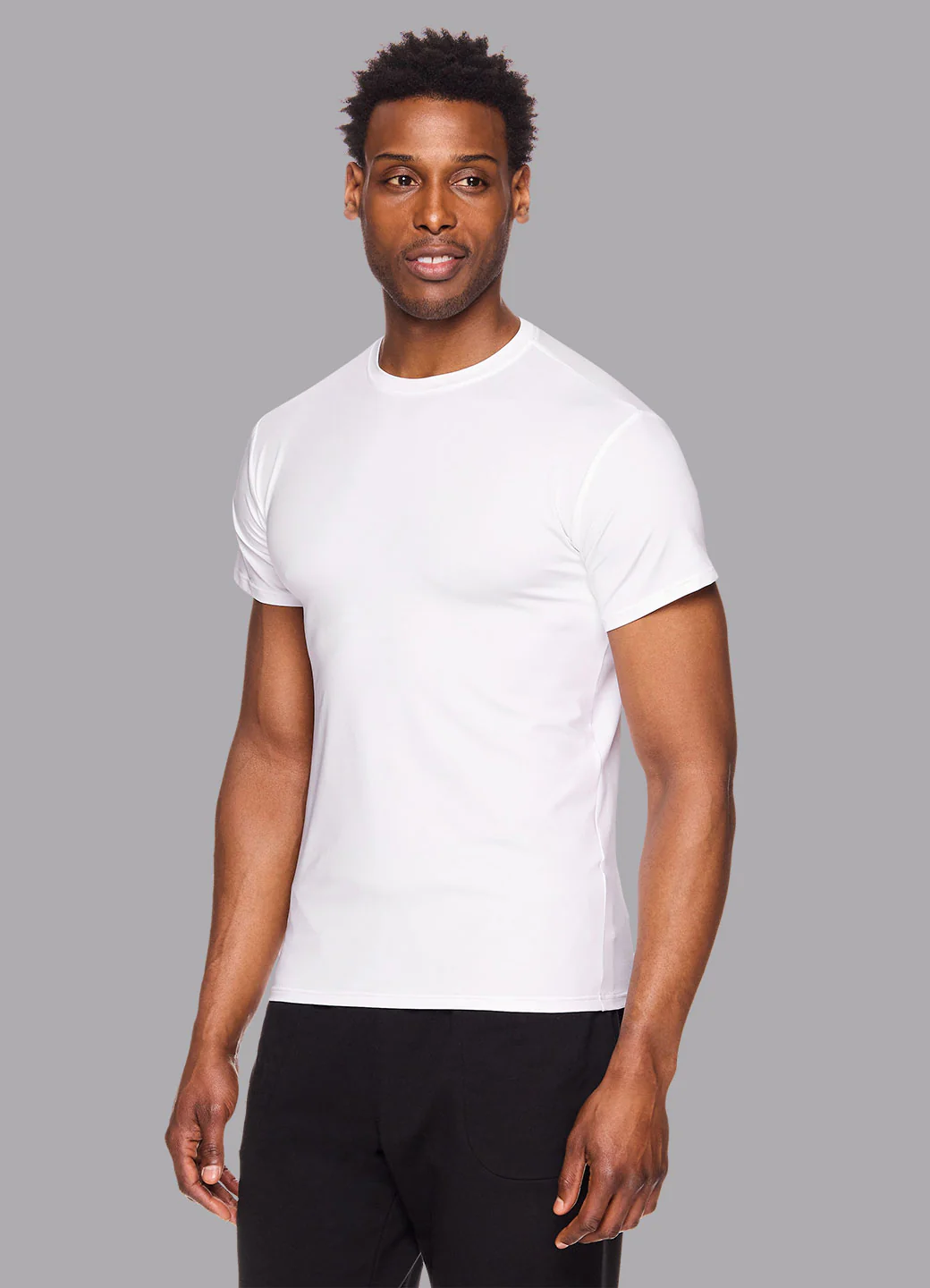 Ultra Soft Crewneck Undershirts 2-Pack - Image 4