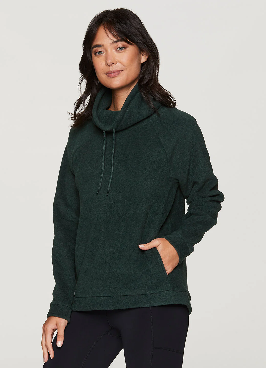 Windham Fleece Cowl Neck Pullover - Image 3