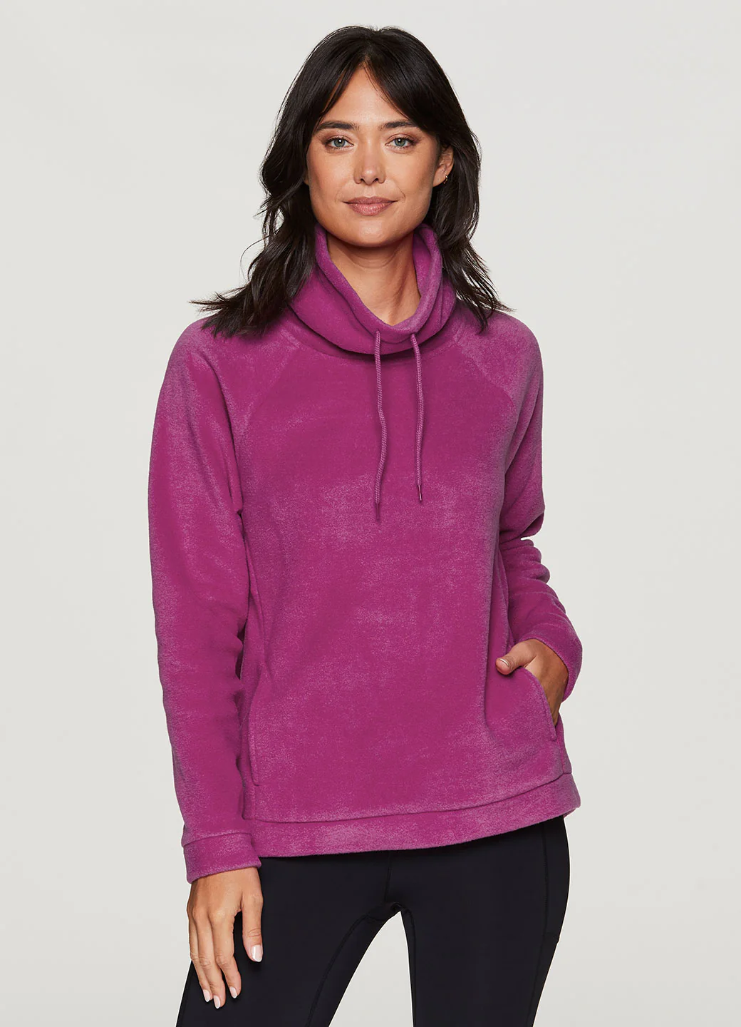 Windham Fleece Cowl Neck Pullover - Image 9