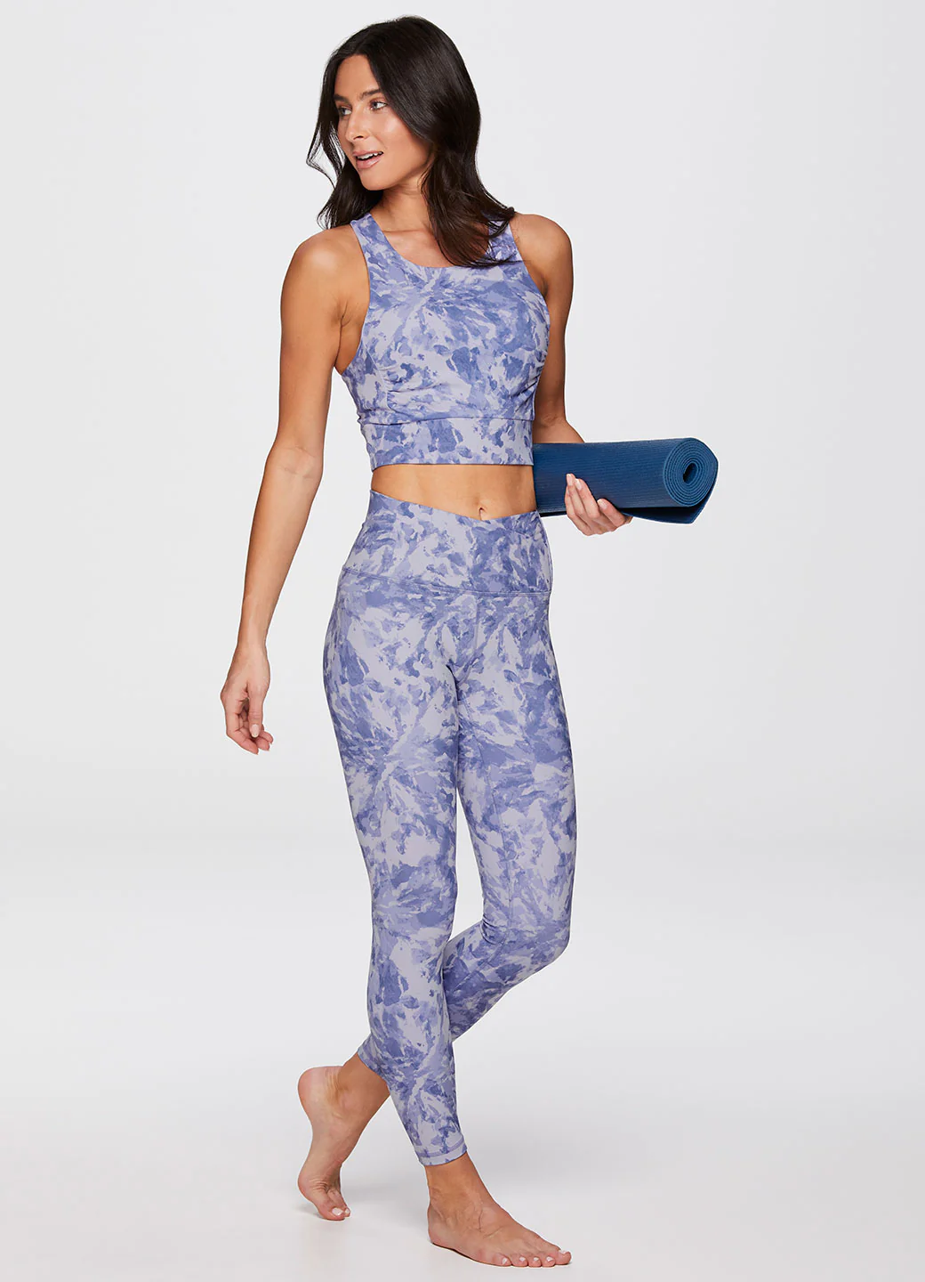 Zen Watercolor Tie Dye 7/8 Legging - Image 12